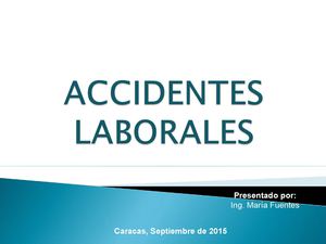 Presentacion De Accidentes