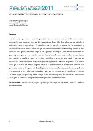 Gargallo Aprendizaje Estrategico