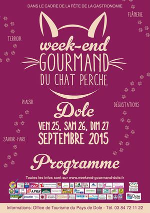 Programme Week-end Gourmand du Chat Perché