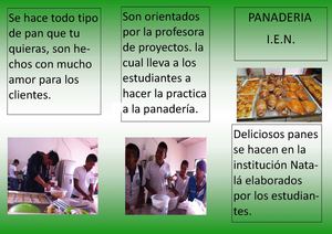 Folleto De Panaderia