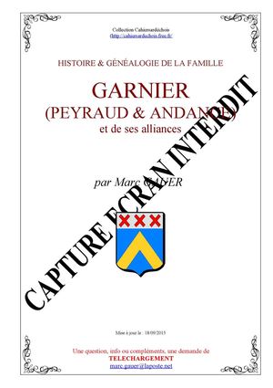 Garnier (Peyraud Andance)