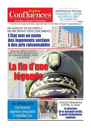 Algerie Confluences 14 Septembre 2015