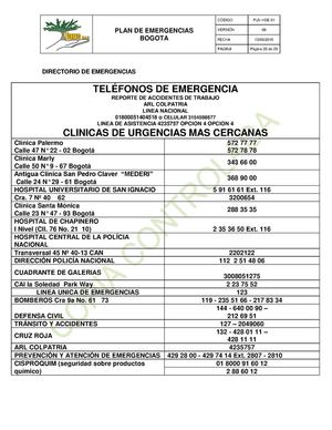 Telefonos De Emergencia Bogota 3