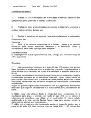 Urbanismo En El Siglo Xix