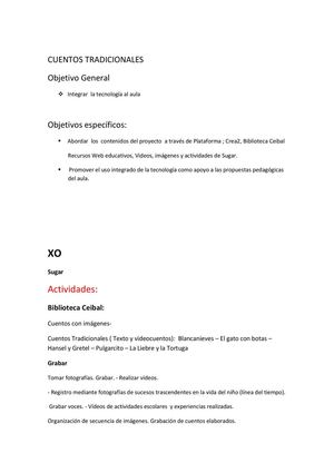 Cuentos Tradicionales