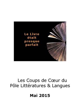 Coups de cœur Mai 2015