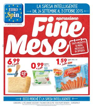 Volantino Eurospin Dal 24 Settembre Al 3 Ottobre