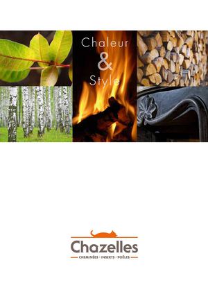 Catalogue CHAZELLES - Habillages/Cheminées