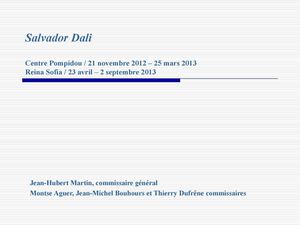 Présentation Expo Dali 19 09 11versionabrégée
