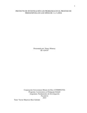 Proyecto De Investigacion