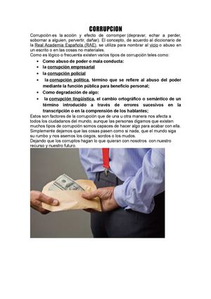 Corrupcion