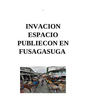 Invacion Espacio Público A P