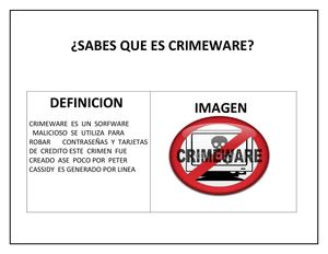 ¿Sabes que es crimeware?