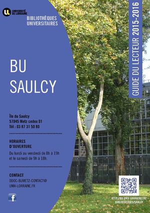 Guide du lecteur BU du Saulcy