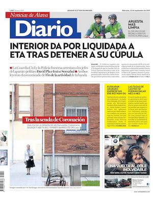 Diario de Noticias de Álava 20150923