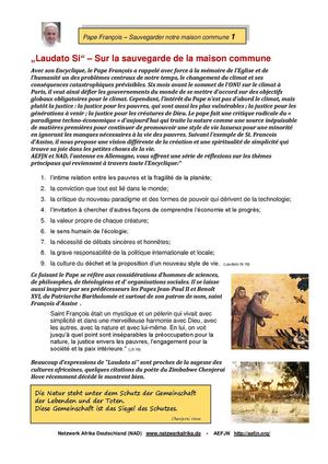 F1 Notre Maison Commune Introduction (14 09 2015 )