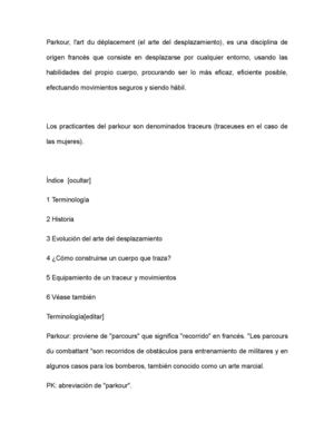 Parkour