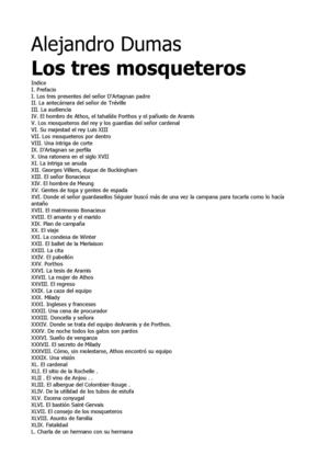 Los+tres+mosqueteros