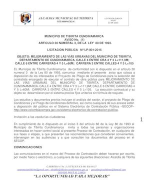 Licitación Pública