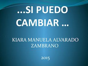 Si Puedo Cambiar