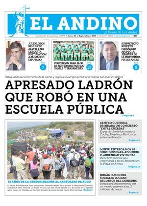 Diario El Andino - 23 de septiembre de 2015