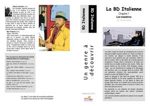 Genre à Re Découvrir La Bd Italienne Chapitre 1