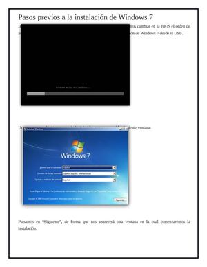 Instalar Windows 7 desde USB