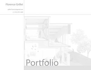 Portfolio 2015 Florence Grillet