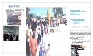 informe de actividades