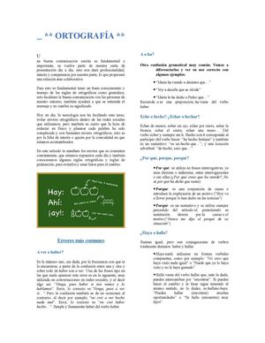 2 Ortografía