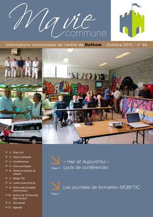 Ma Vie, Ma Commune - OCTOBRE 2015 - n° 84