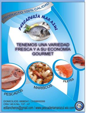 BASE REDACTIVA PARA PESCADERIA MAR AZUL