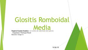 Glositis Romboidal Media