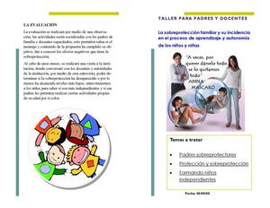 Taller Sobreprotección