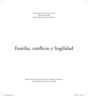 17 10570 Familia Conflicto Fragilidad
