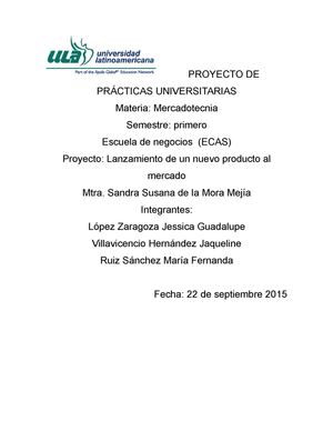 PROYECTO FIT SPORT 1er AVANCE