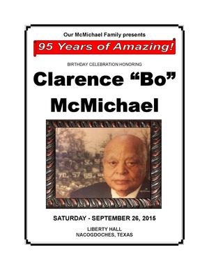 Bo Mc Michael 95th Birthday Celebration