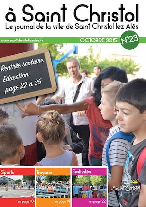Bulletin "à Saint Christol" N°23 - octobre 2015