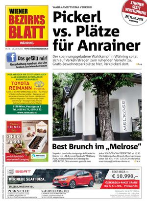 WBB 18/2015 18. Bezirk