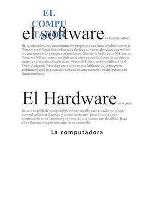 El Software Es La Parte Virtual Del Computador