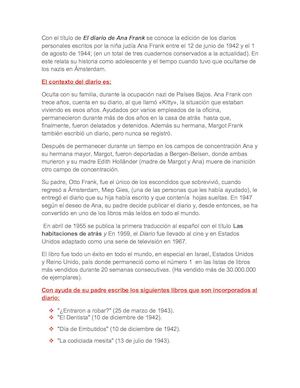 Diario De Ana Frank
