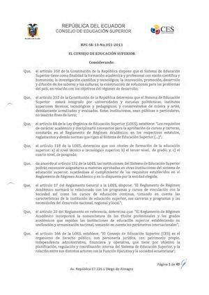 Regimen Academico Codificado 01 08
