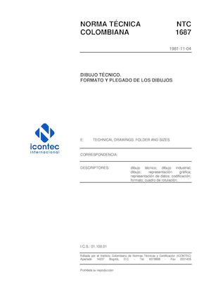 Norma Tecnica Colombiana 1687
