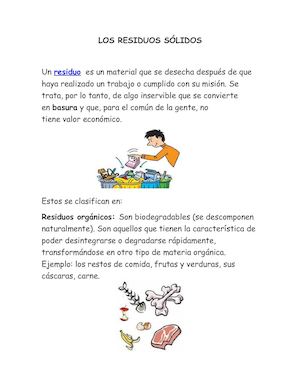 Cartilla Digital De Los Residuos Solidos