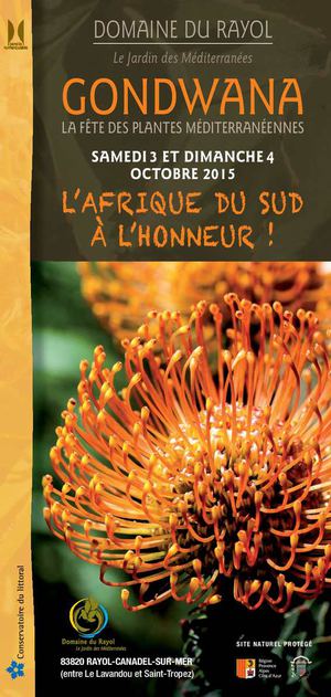 Programme Gondwana, la Fête des Plantes méditerranéennes