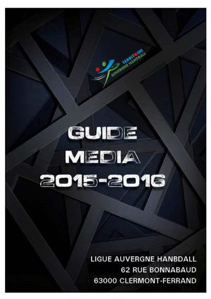 Guide Media 2015/2016
