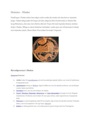 Homeros Analys Troja