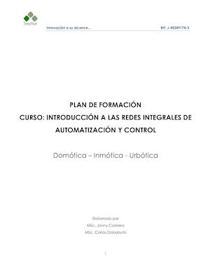 Introducción a las redes integrales de automatización