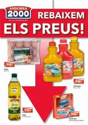 ANDORRA 2000 - CATÀLEG REBAIXEM ELS PREUS