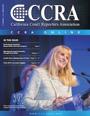 CCRA Newsletter Volume 15 Issue 6